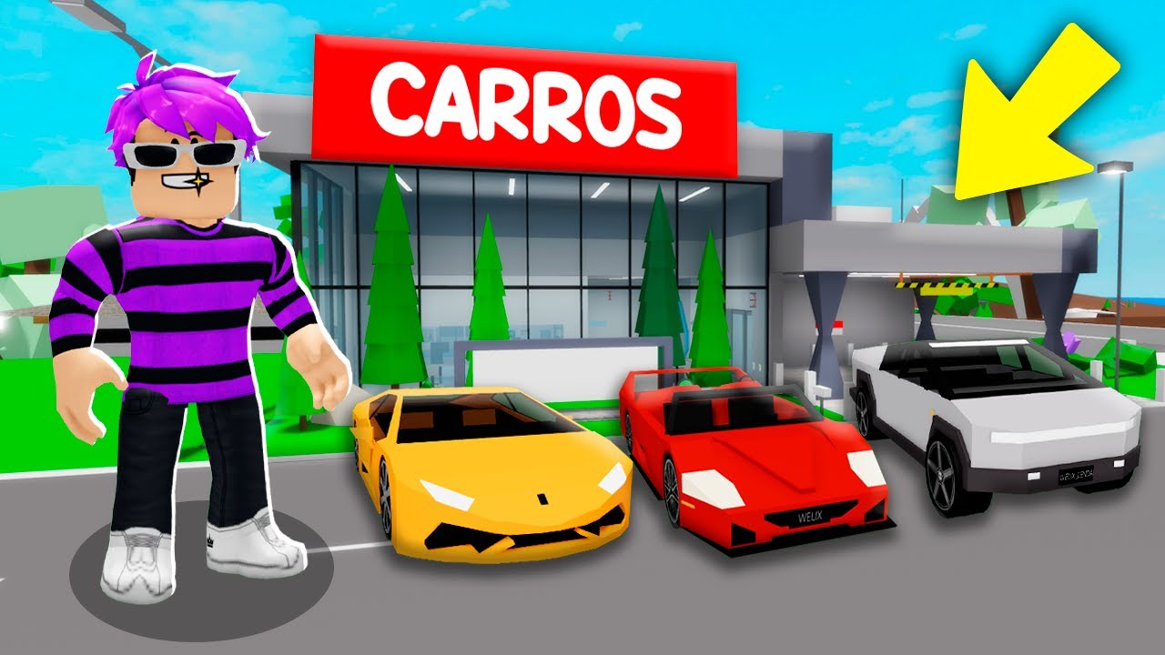 EU ABRI uma CONCESSIONÁRIA DE SUPERCARROS no BROOKHAVEN