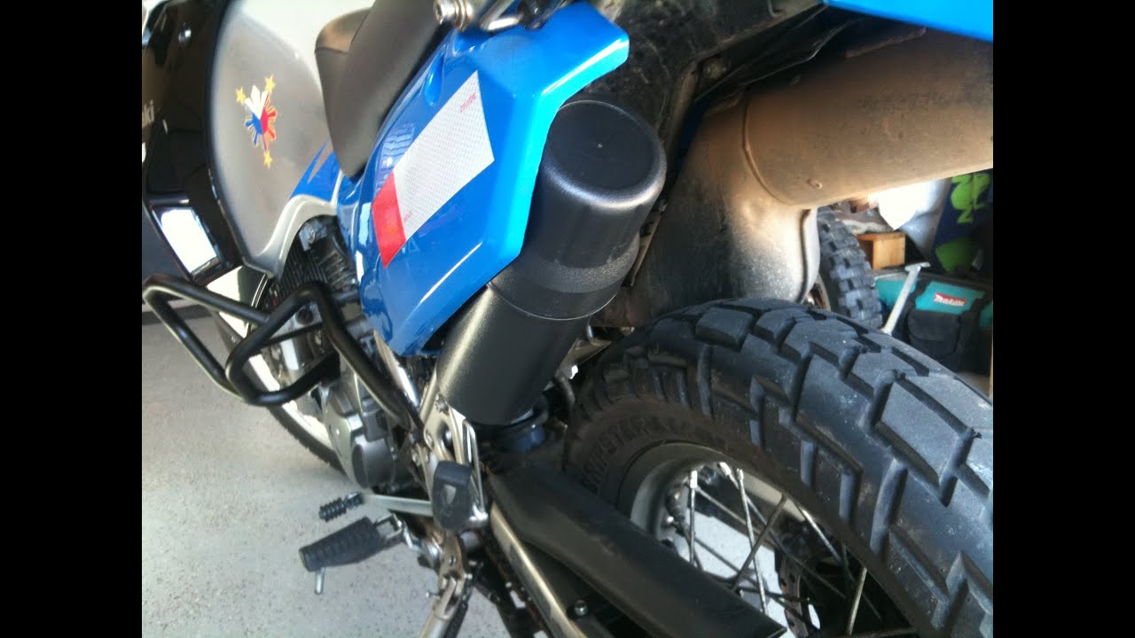 KLR 650 Tool Tube Installation - Cost Five Dollars