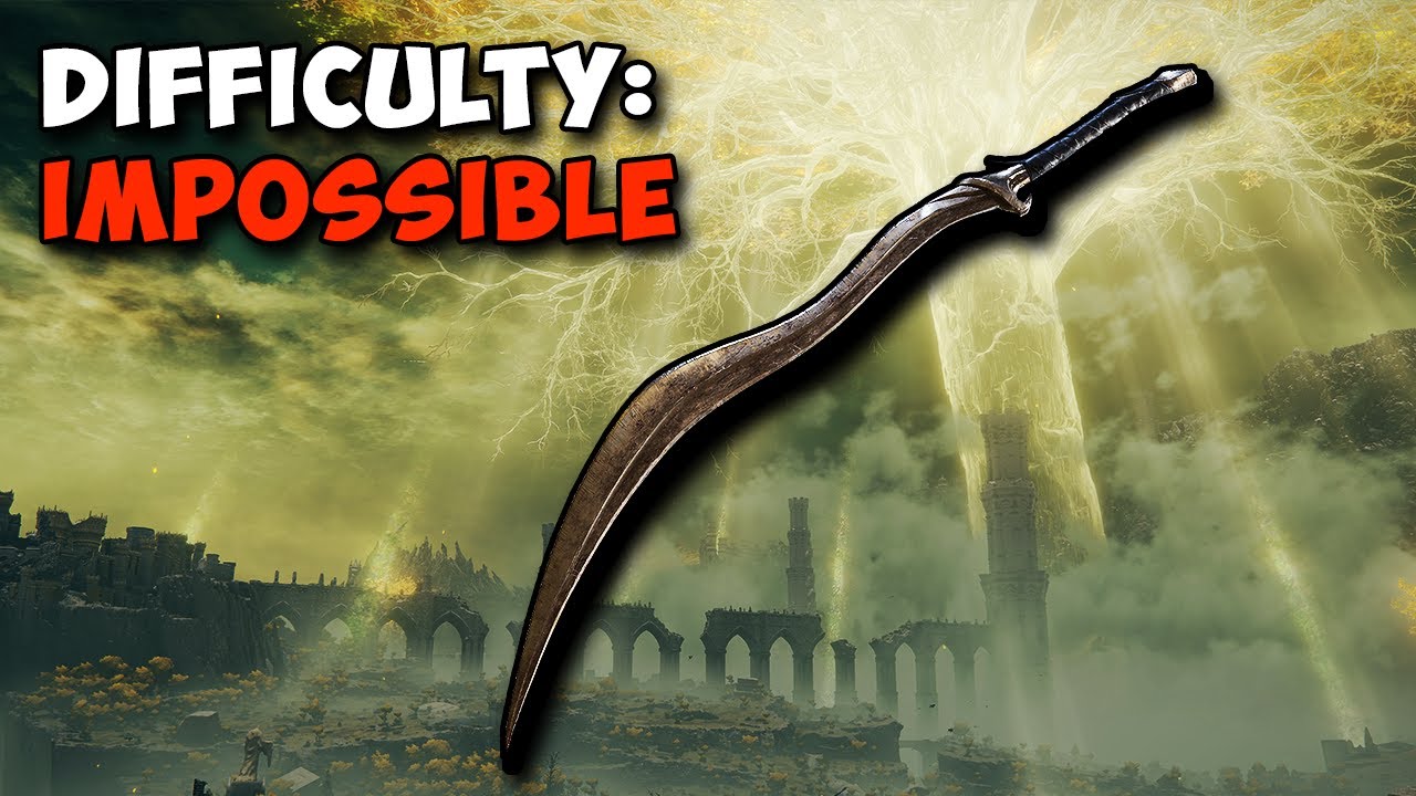 Can you beat Elden Ring using ONLY Bloodhound's Fang? (April Fools run)
