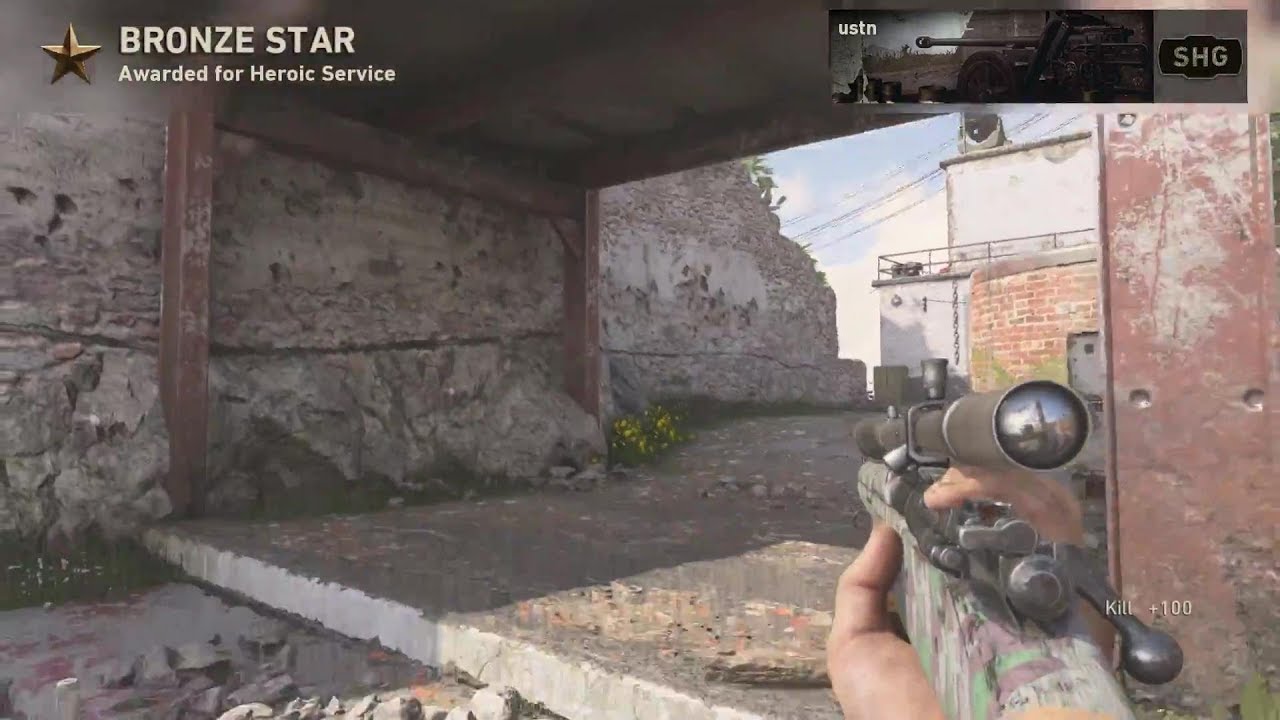 HE HIT A RANDOM RELOAD NAC WALLBANG! (WW2 S&D Trickshotting) @HeyItsPollo