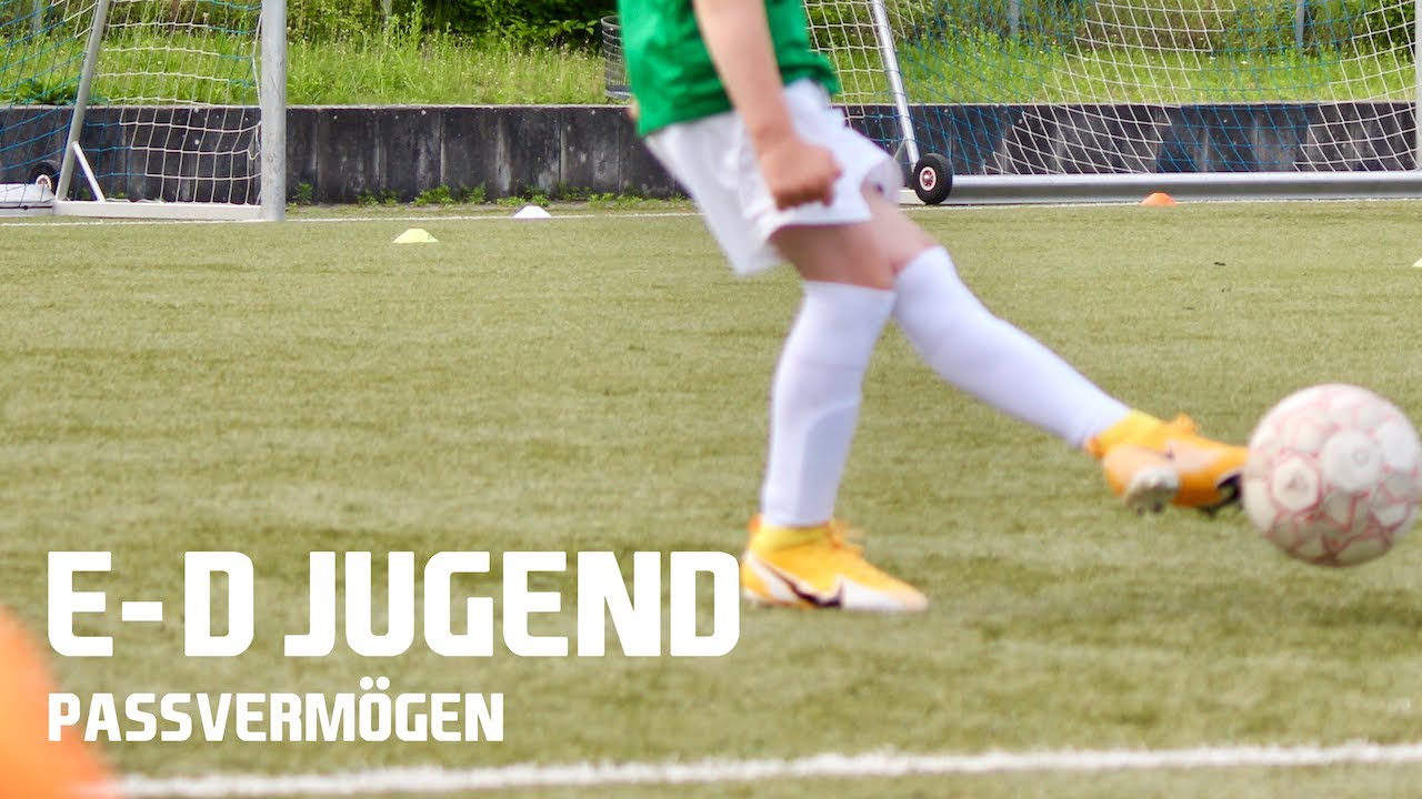 E-D Jugend - Passvermögen - Fußballübung für Trainer #Kinderfußball