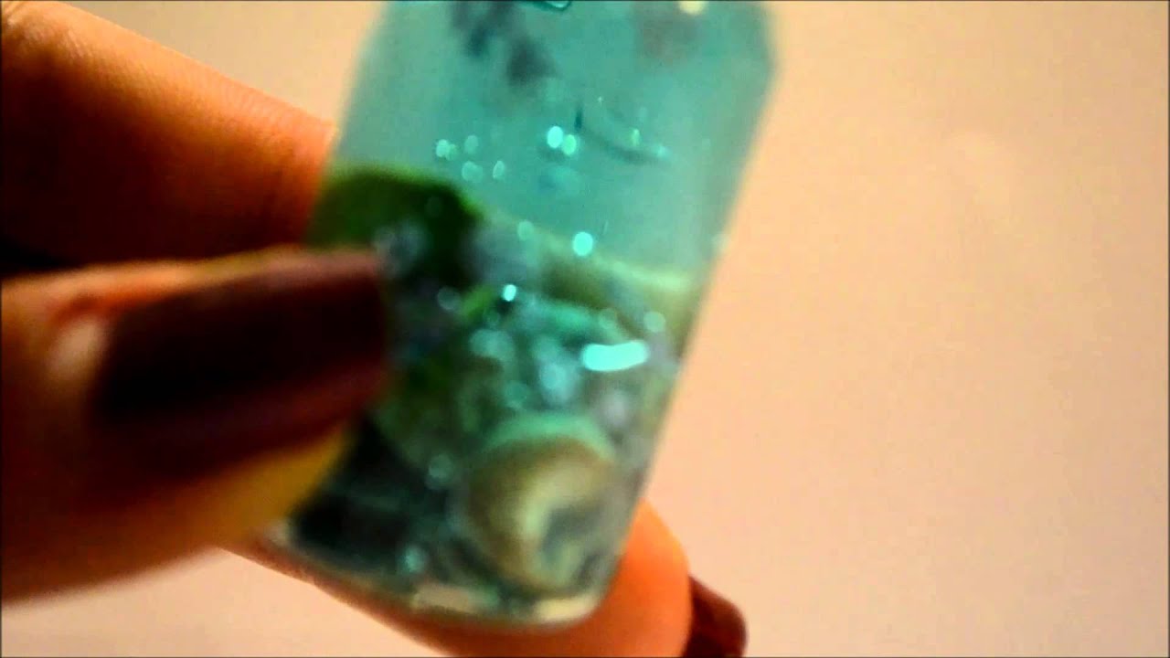 Under the Sea - bottle pendant charm tutorial