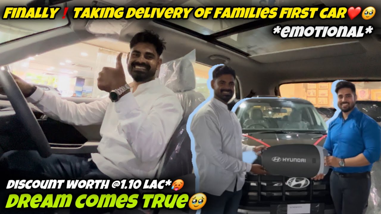 1.10 LAKH DISCOUNT🤑ON BRAND NEW CRETA | TAKING DELIVERY OF NEW CAR🥳