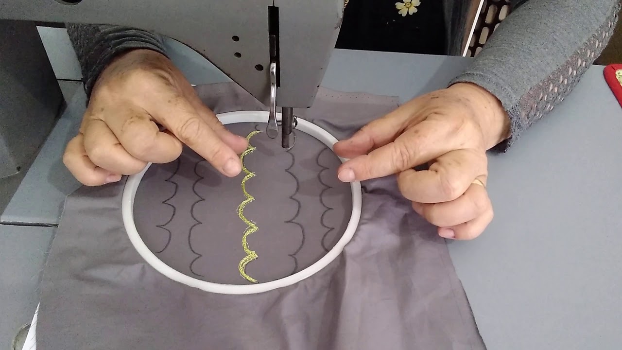 Bordado Máquina  - Exercícios 2 (Iniciantes) Home Machine Embroidery