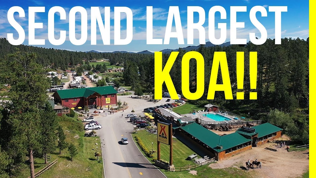 SECOND LARGEST KOA RESORT RV CAMPGROUND IN THE US. IT'S HUGE!!