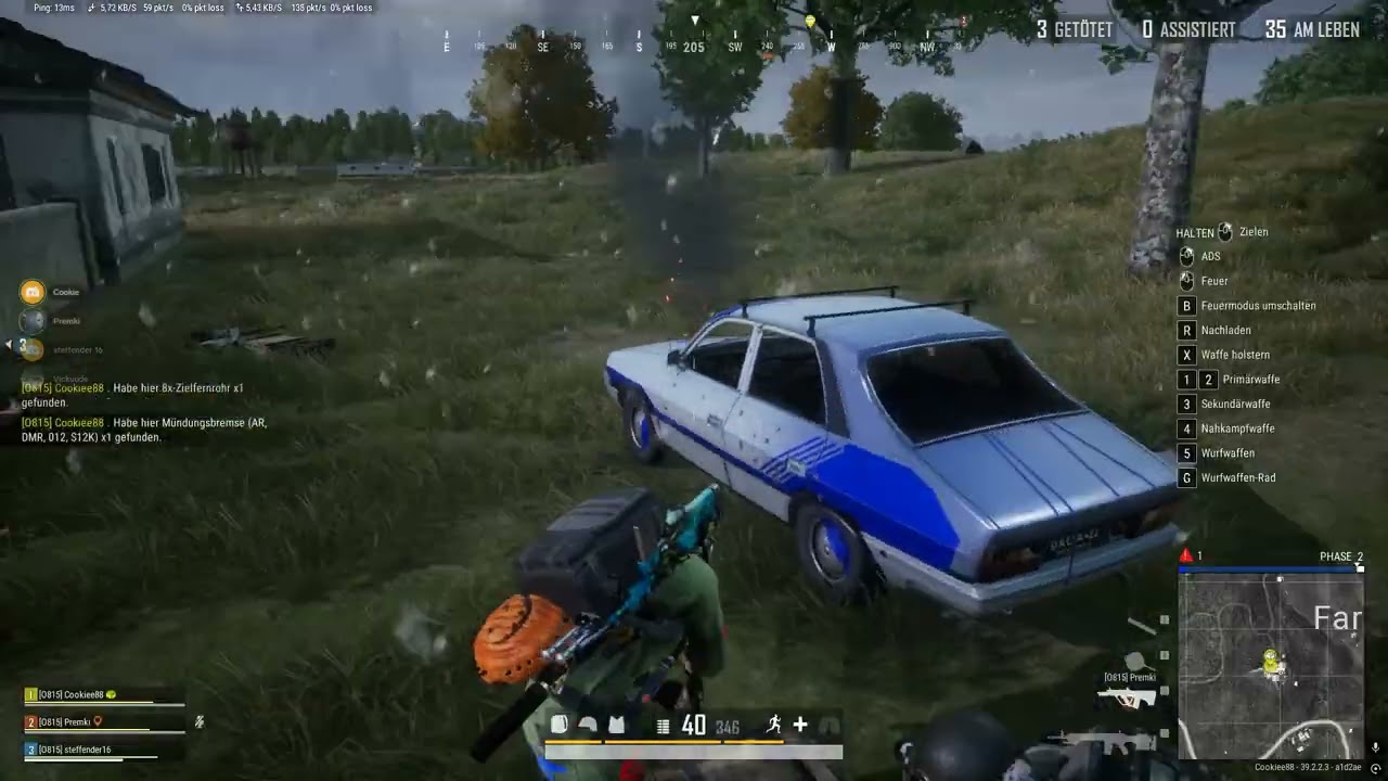 PLAYERUNKNOWN'S BATTLEGROUNDS Augen auf im Verkehr