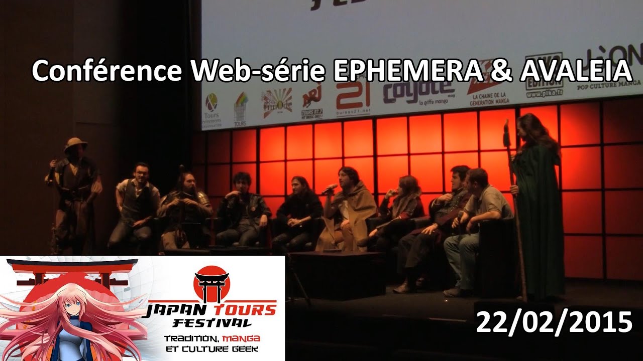 Japan Tours Festival 2015 - Conférence WEB SERIE EPHEMERA & AVALEIA