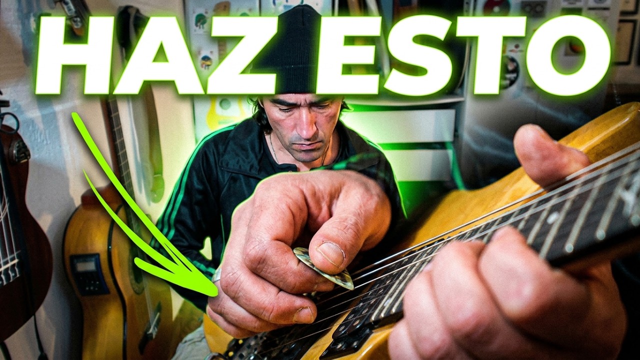 El SECRETO para tocar Sweep Picking RÁPIDO y LIMPIO
