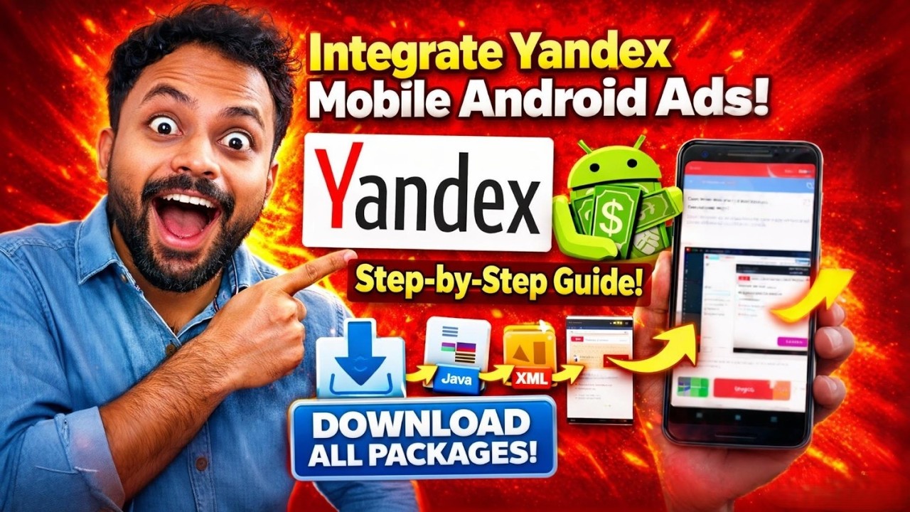 How to Integrate Yandex Mobile Ads SDK in Android Studio | Full Setup Guide 2026 | #Arknox