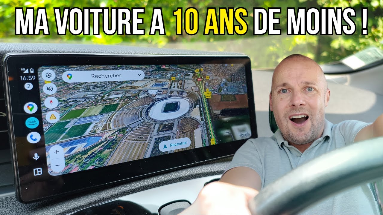 ENFIN Android Auto & CarPlay dans N'IMPORTE QUELLE Voiture ! (Test CarpodGo T3 Pro)