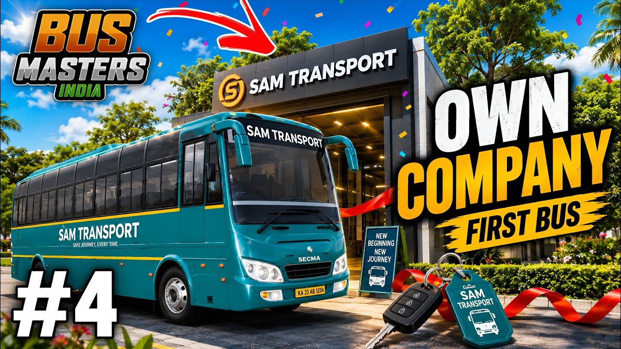 I Started My Own Bus Company! 😱 | Bus Masters India Gameplay #4