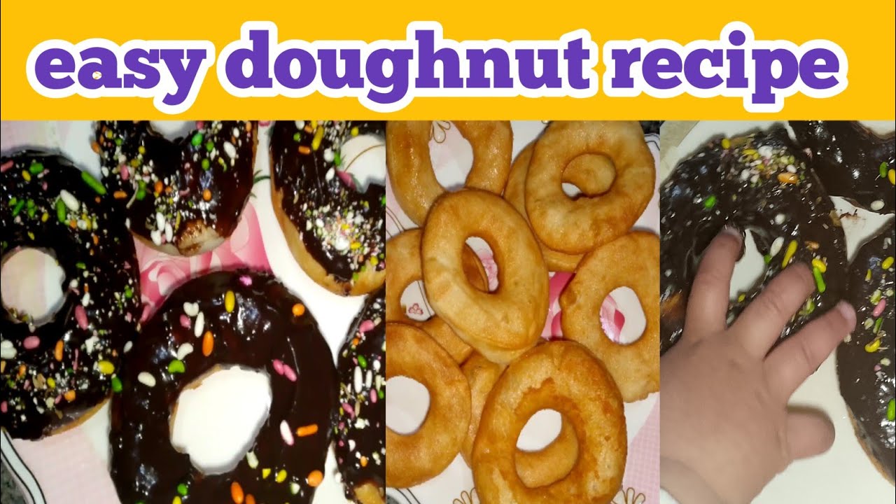 Easy doughnuts recipe in Homemade | yummy doughnut | #chocolatedoughnuts #tastyfoodswithnaila