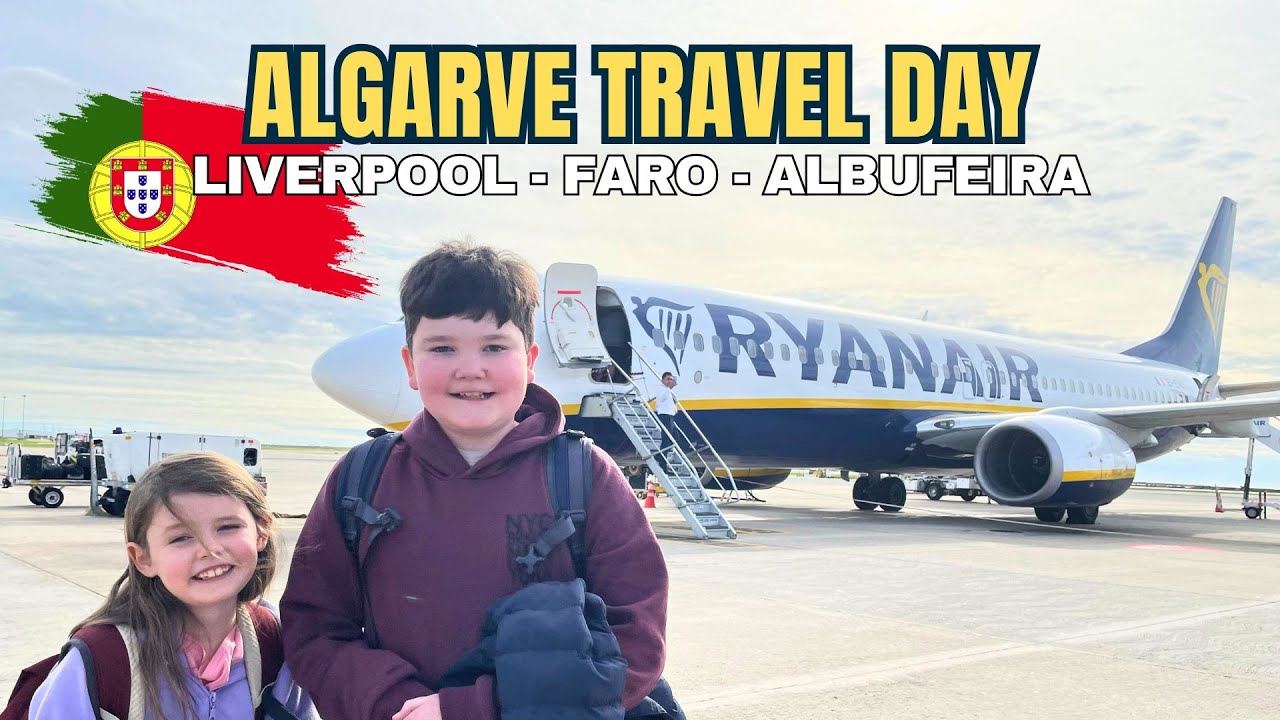 ДЕНЬ ПУТЕШЕСТВИЯ ИЗ Манчестера в Фару с Ryanair и нашим курортом в Албуфейре
