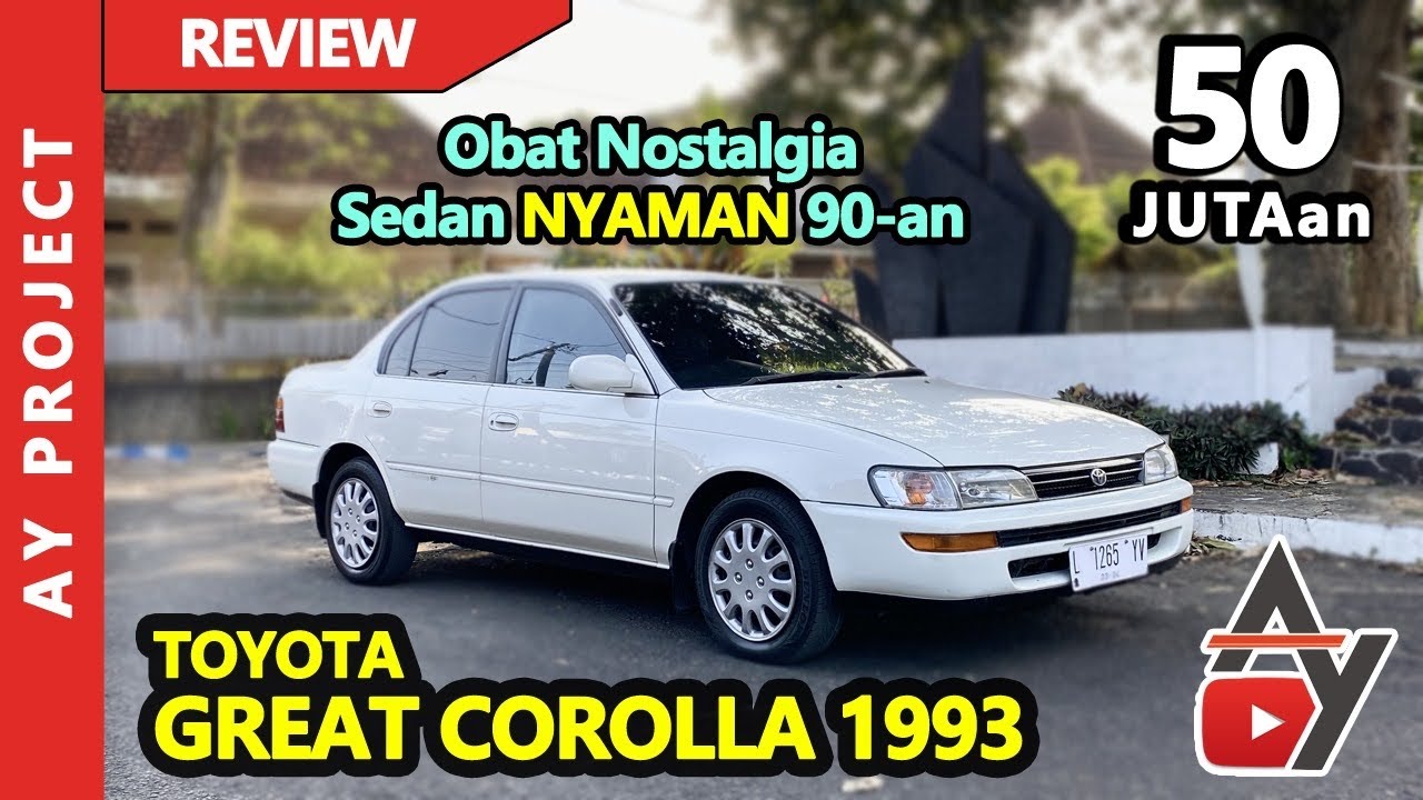 Great Corolla 1.6 SEG MT 1993 - Nostagia 90an