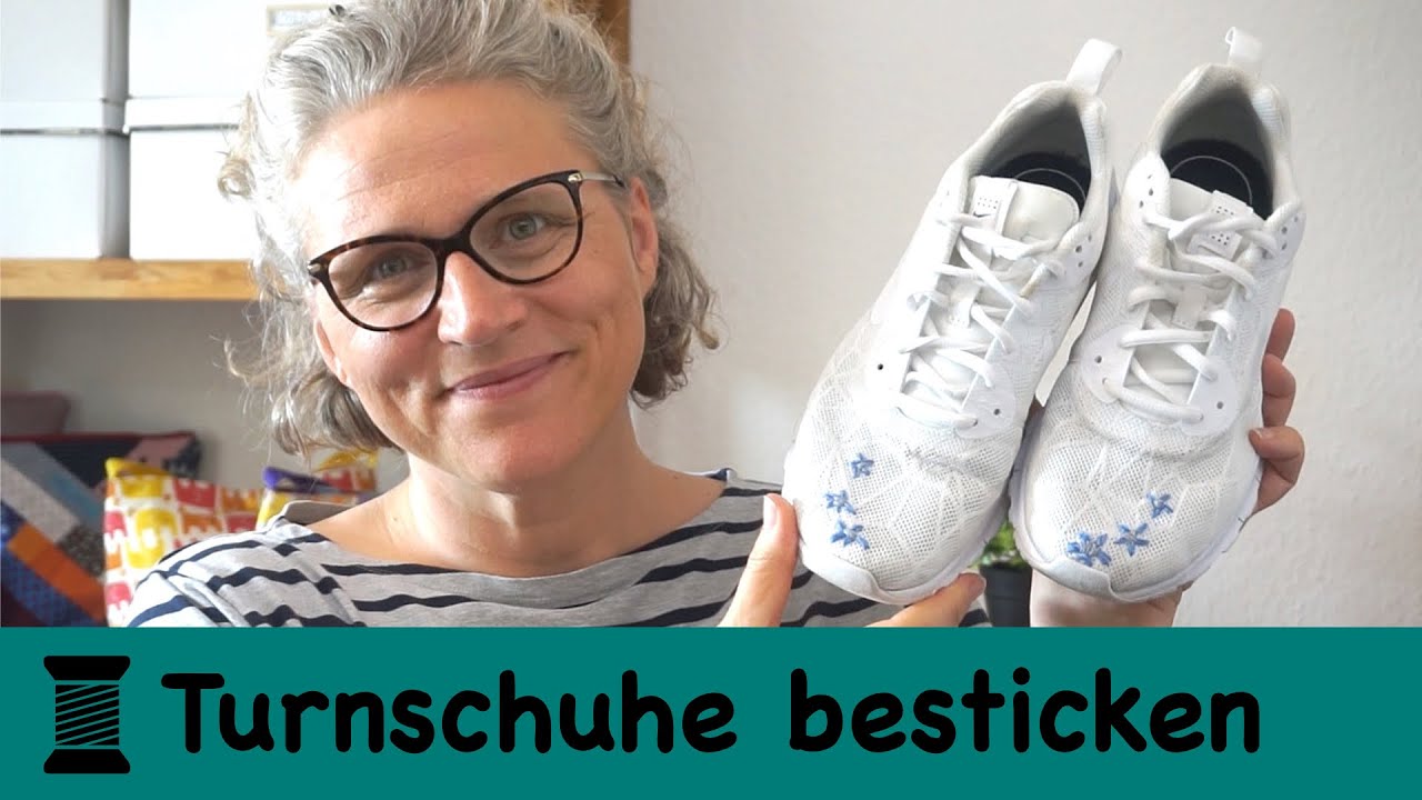 Turnschuhe besticken