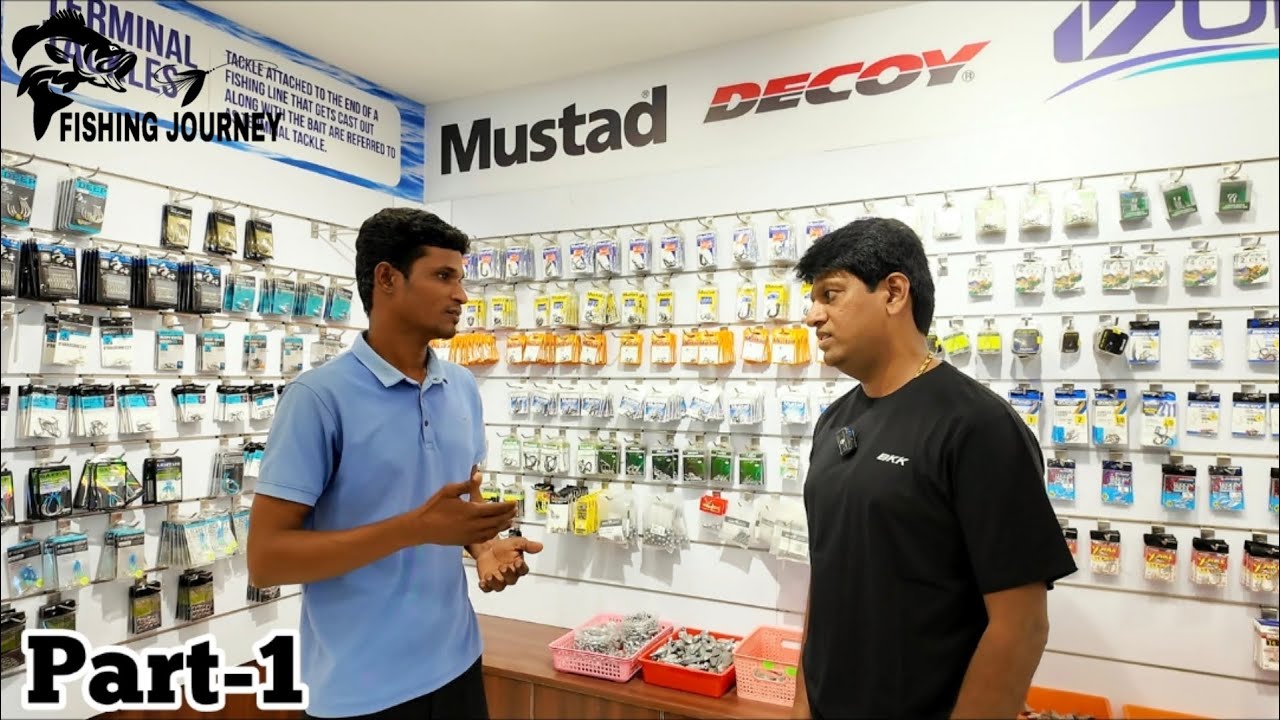 India's Largest Fishing Tackles Chennai part-1