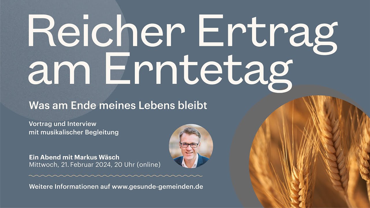 Gäste-Abend mit Markus Wäsch - GEMEINDE.WACHSTUMS.WOCHE 2024