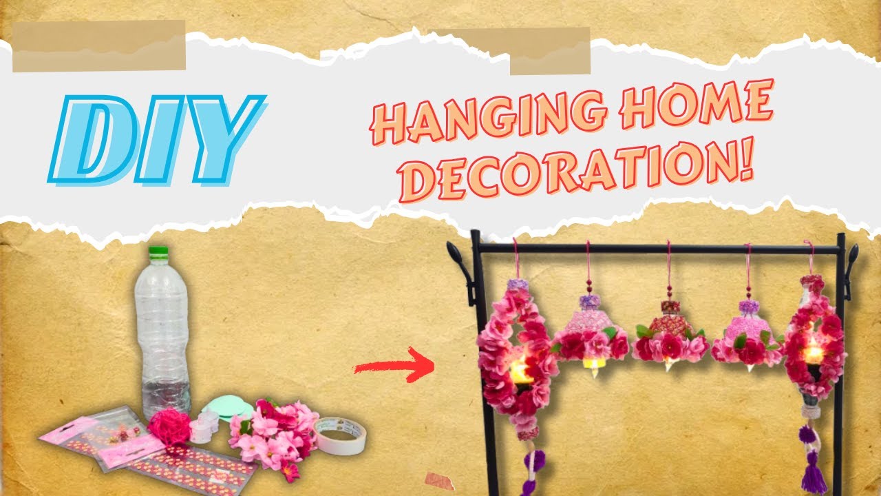 DIY Ceiling/Wall/Garden Hanging Decoration Idea!  | TCH