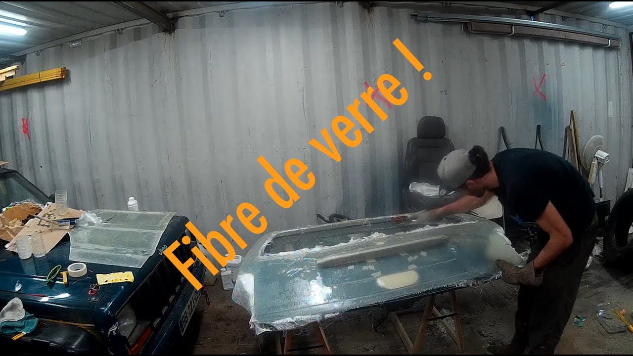 🚙 XJD - Fibre de verre hayon / Backdoor Fiberglass