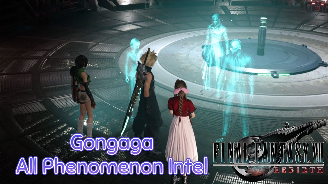 FF7 Rebirth All Gongaga Phenomenon Intel - Turks' Protorelic | Final Fantasy VII Rebirth
