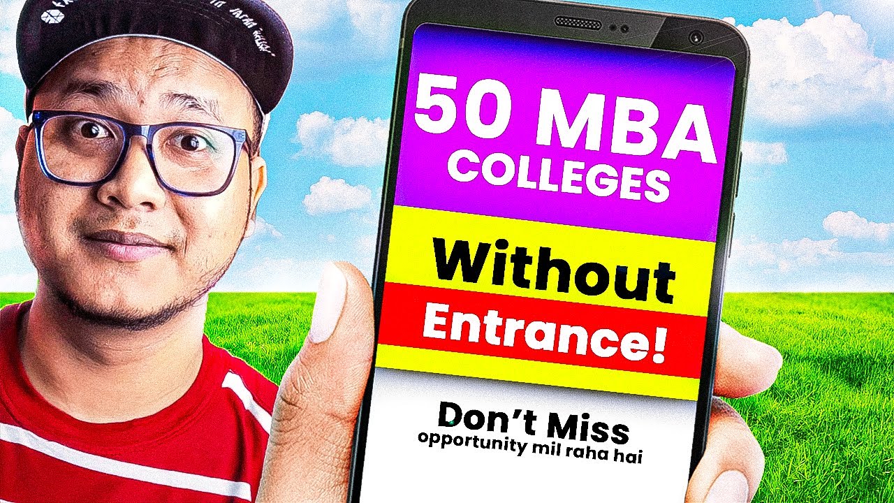 Top 50 MBA Colleges in India Without Entrance Exam 🔥 Direct Admission 2025!