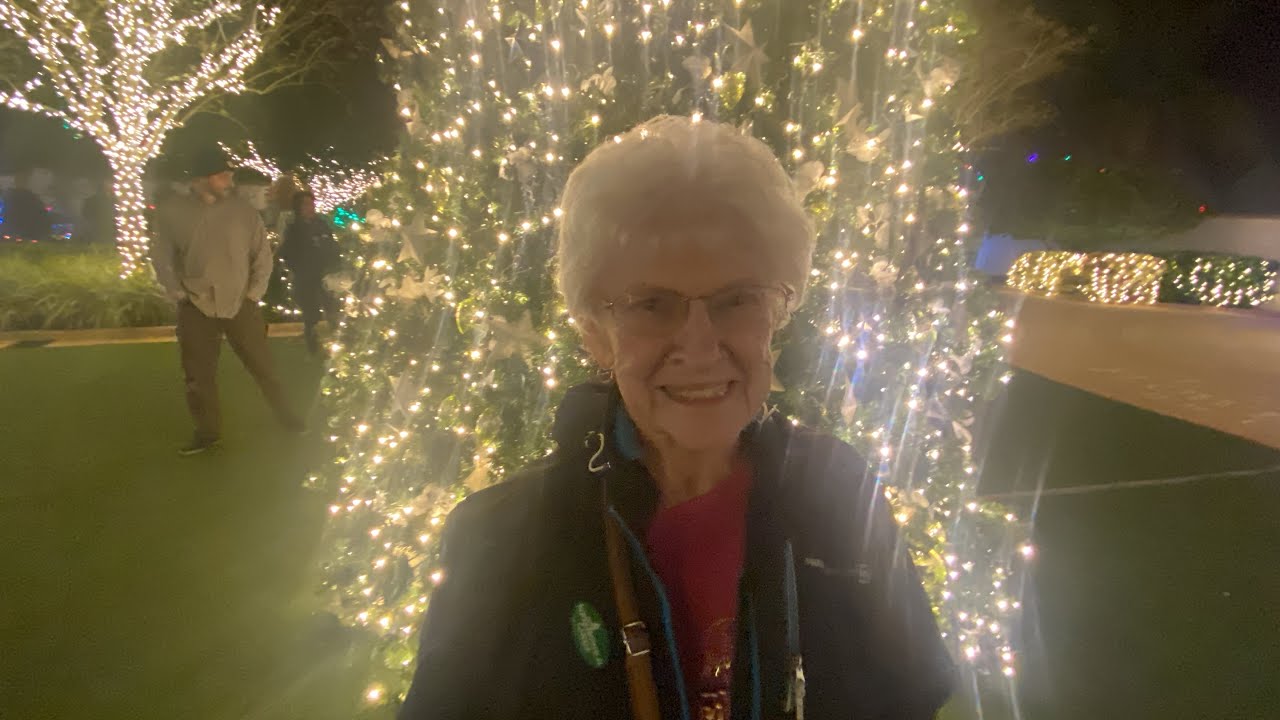 ASMR: Holiday Lights in the Gardens.  Florida Botanical Gardens.  December 2023.