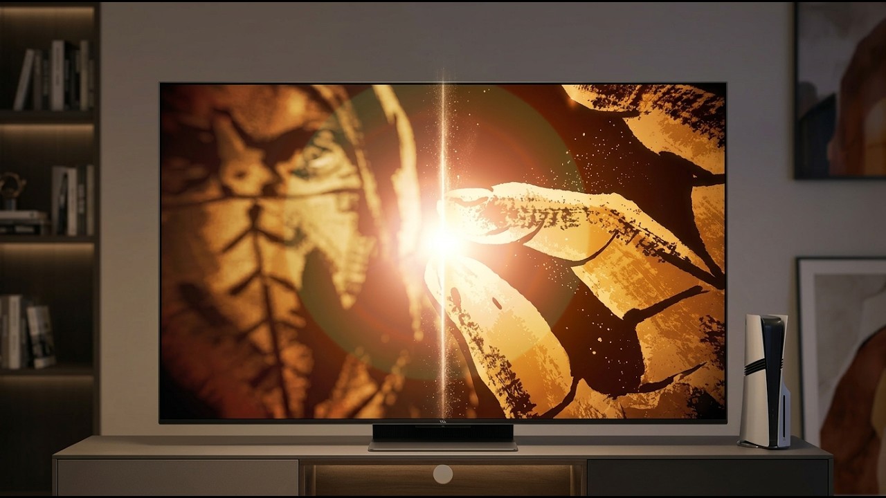 TCL 65QM8K 65 inch QD Mini LED TV + PS5 Pro Test with Atlas Fallen Reign Of Sand