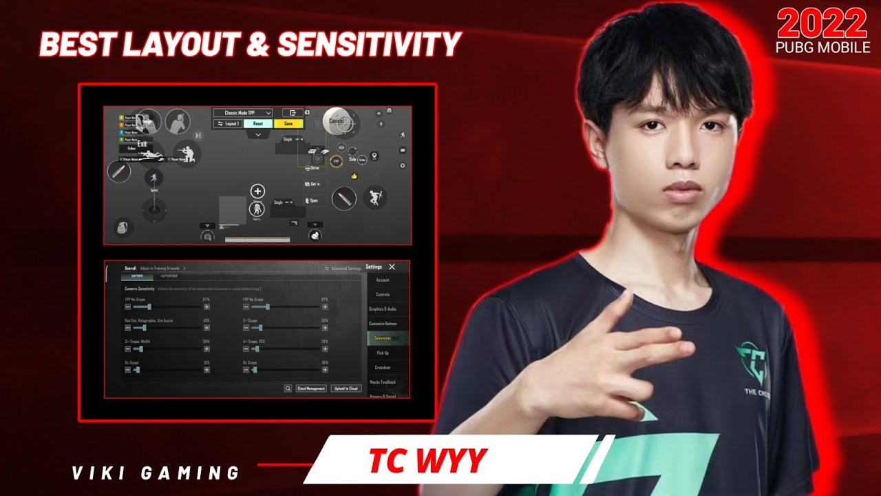 BEST SENSITIVITY PUBG MOBILE 2.2 !! NEW SENSITIVITY AND LAYOUT TC WYY 4 FINGER CLAW