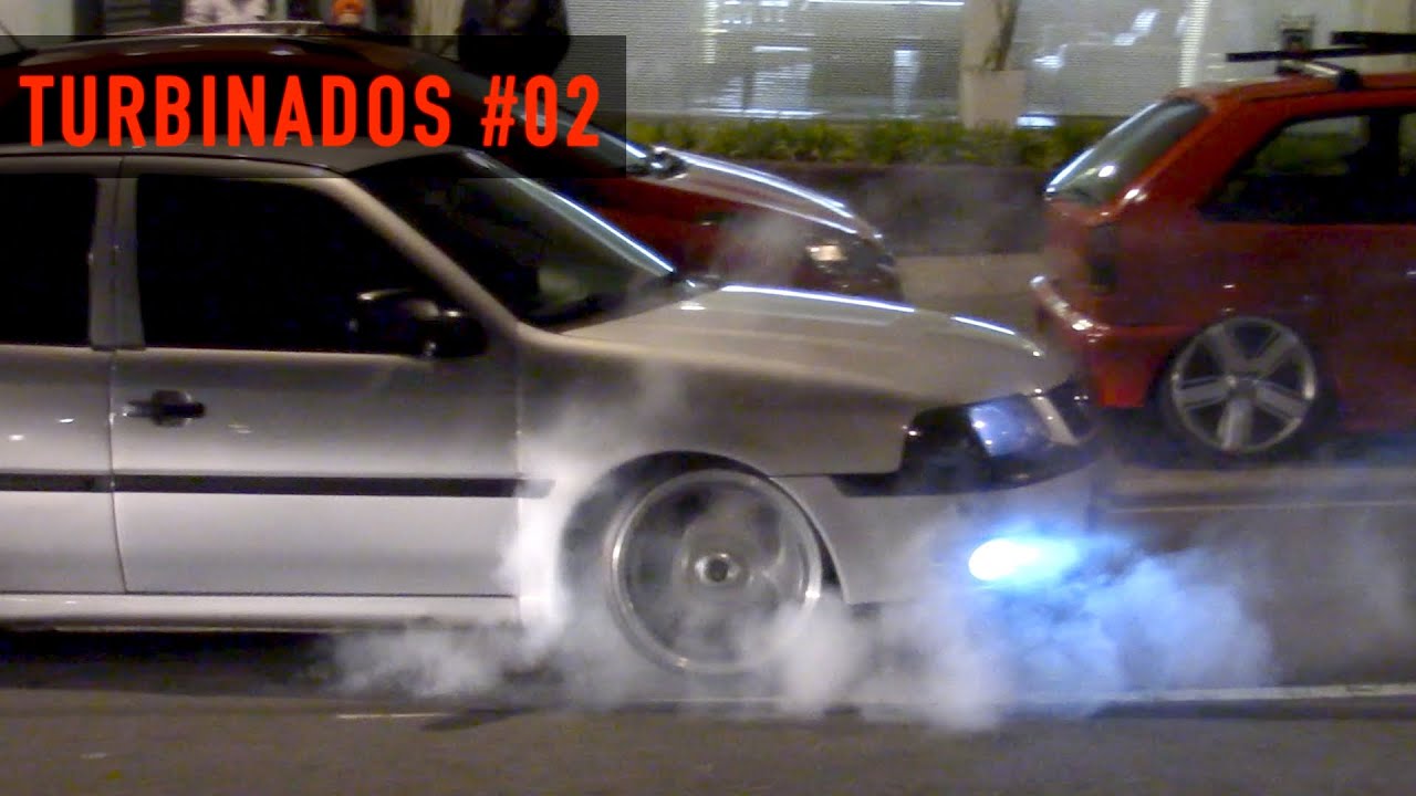 🔥 TURBINADOS #02 - Gol Turbo, F250 Turbo Diesel fazendo burnout e outros carros turbo!