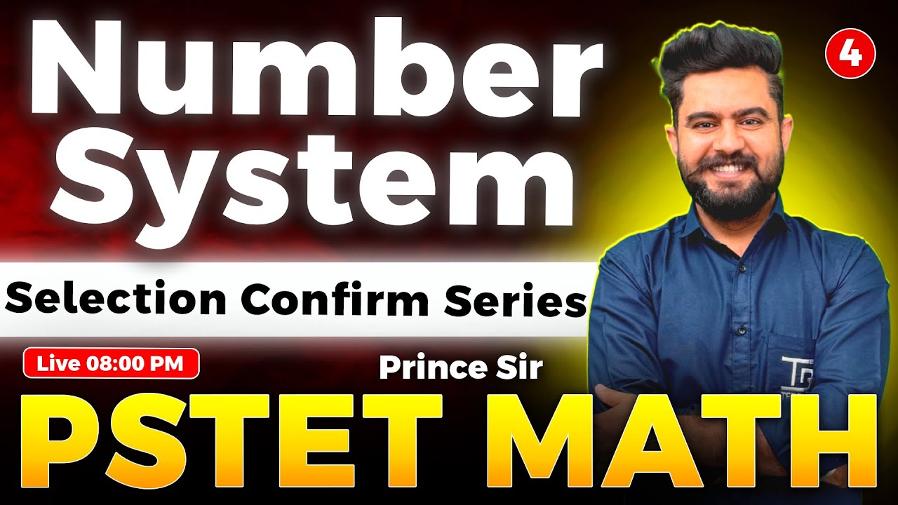 📘 PSTET Math Number System 