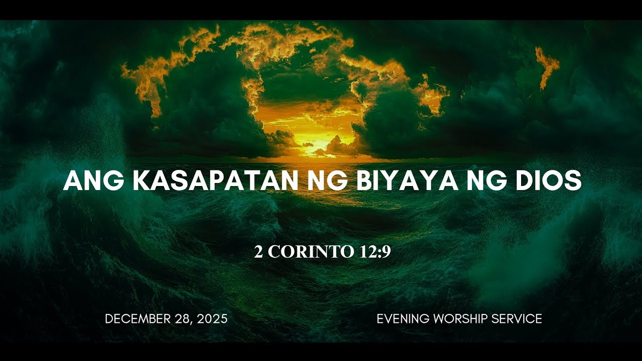 Ang Kasapatan ng Biyaya ng Dios | 2 Corinto 12:9