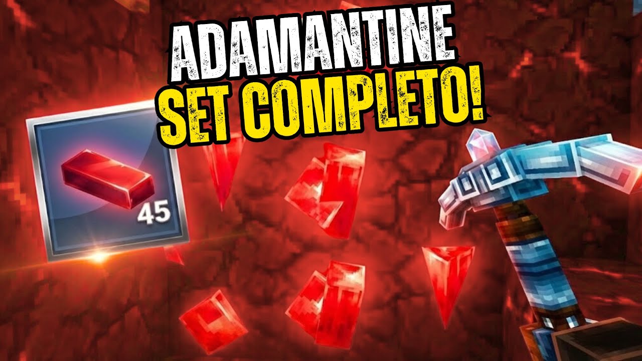 Hytale AO VIVO: Em Busca do SET Full ADAMANTINE! 🔴