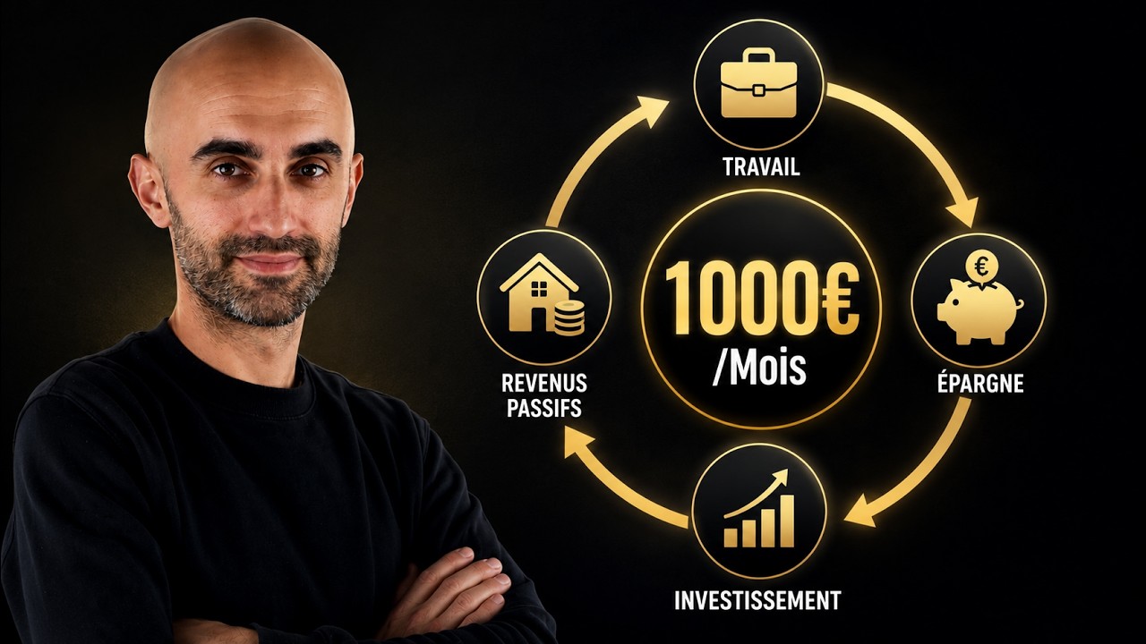 G&eacute;n&eacute;rer 1000&euro; / mois de revenus passifs en partant de z&eacute;ro en 2026