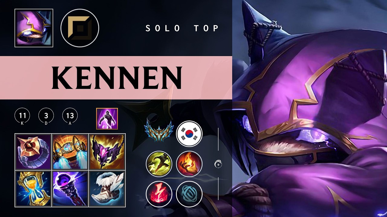 Kennen Top vs Gnar - KR Challenger Patch 26.04