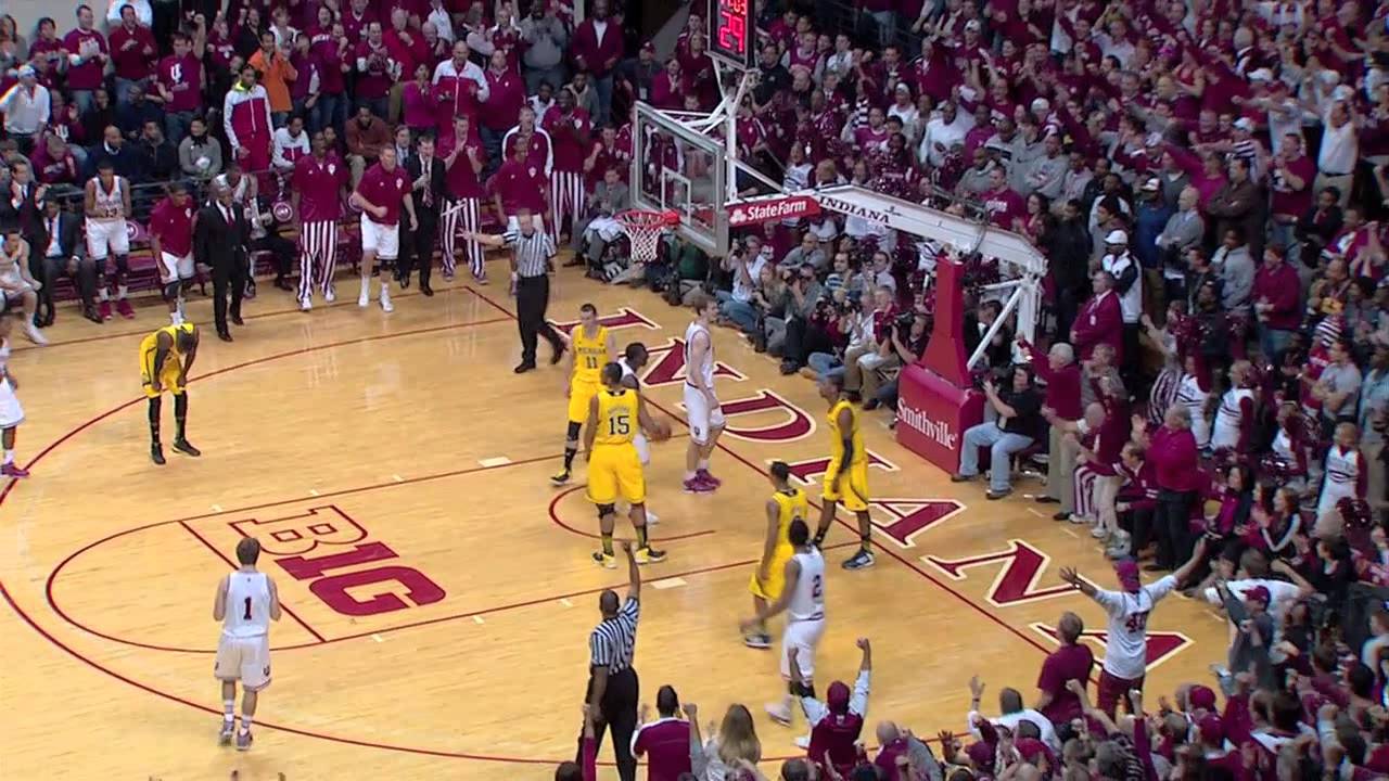 Michigan at Indiana Highlights