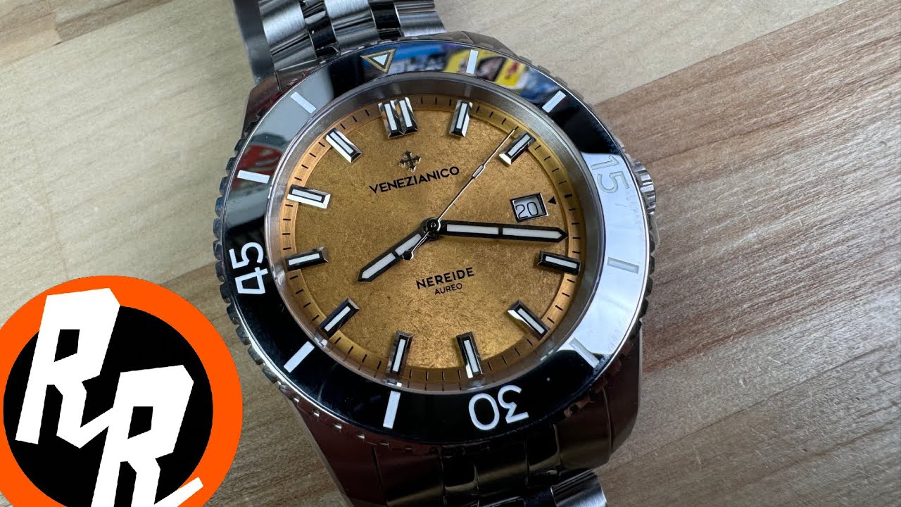 Venezianico Nereide Aureo 24k Gold Dial!