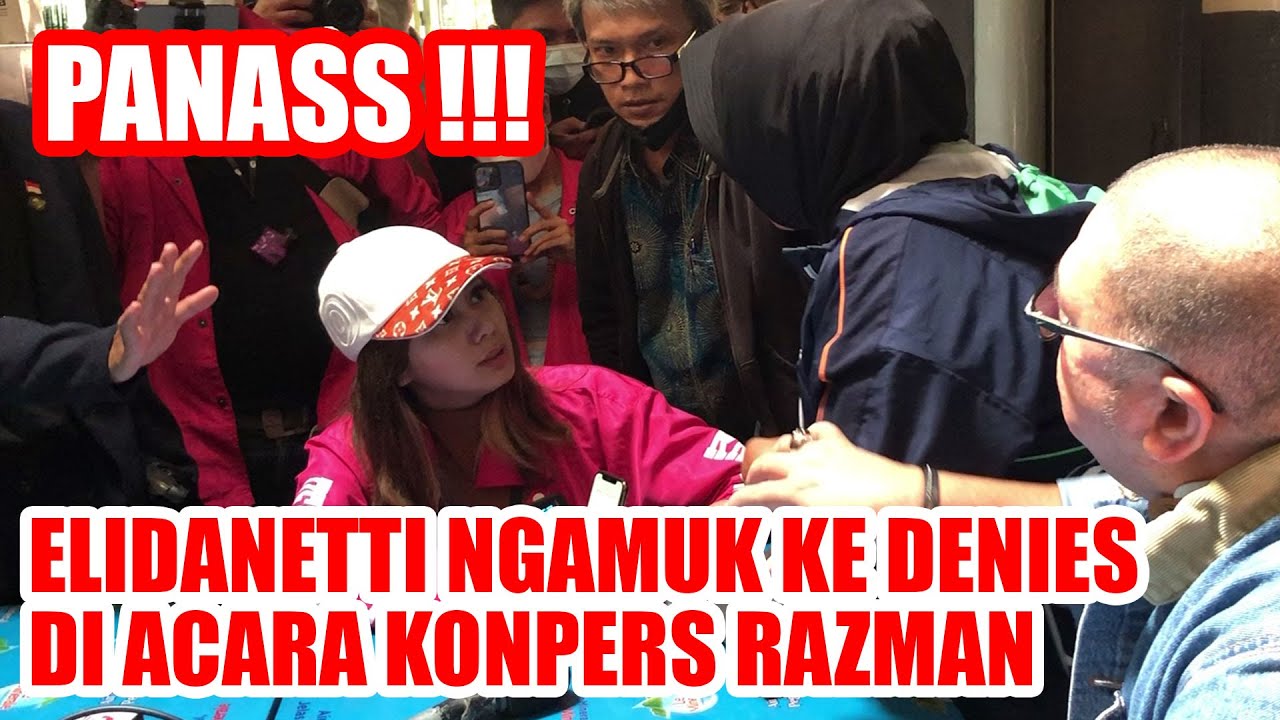ELIDANETTI BENTROK DENGAN DENISE CHARIESTA DI KEDAI KOPI, GEGARA DIPOLISIKAN RAZMAN NASUTION