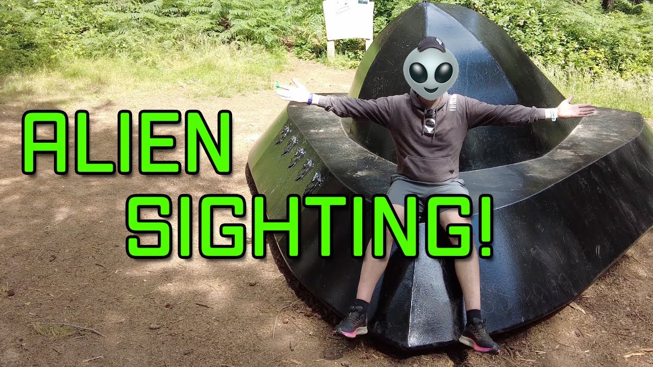 ALIENS! At Rendlesham Forest parkrun