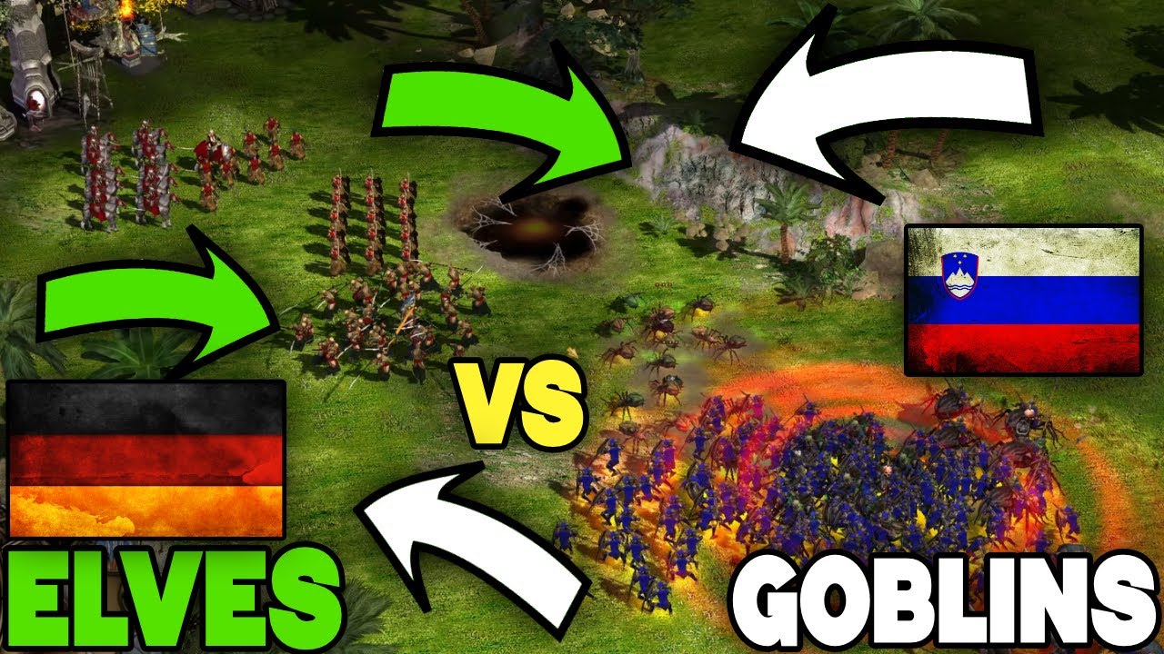 GERMANY vs SLOVENIA! Solas (Elves) vs Urby (Goblins) - ROTWK 2.02 EPIC CAST!