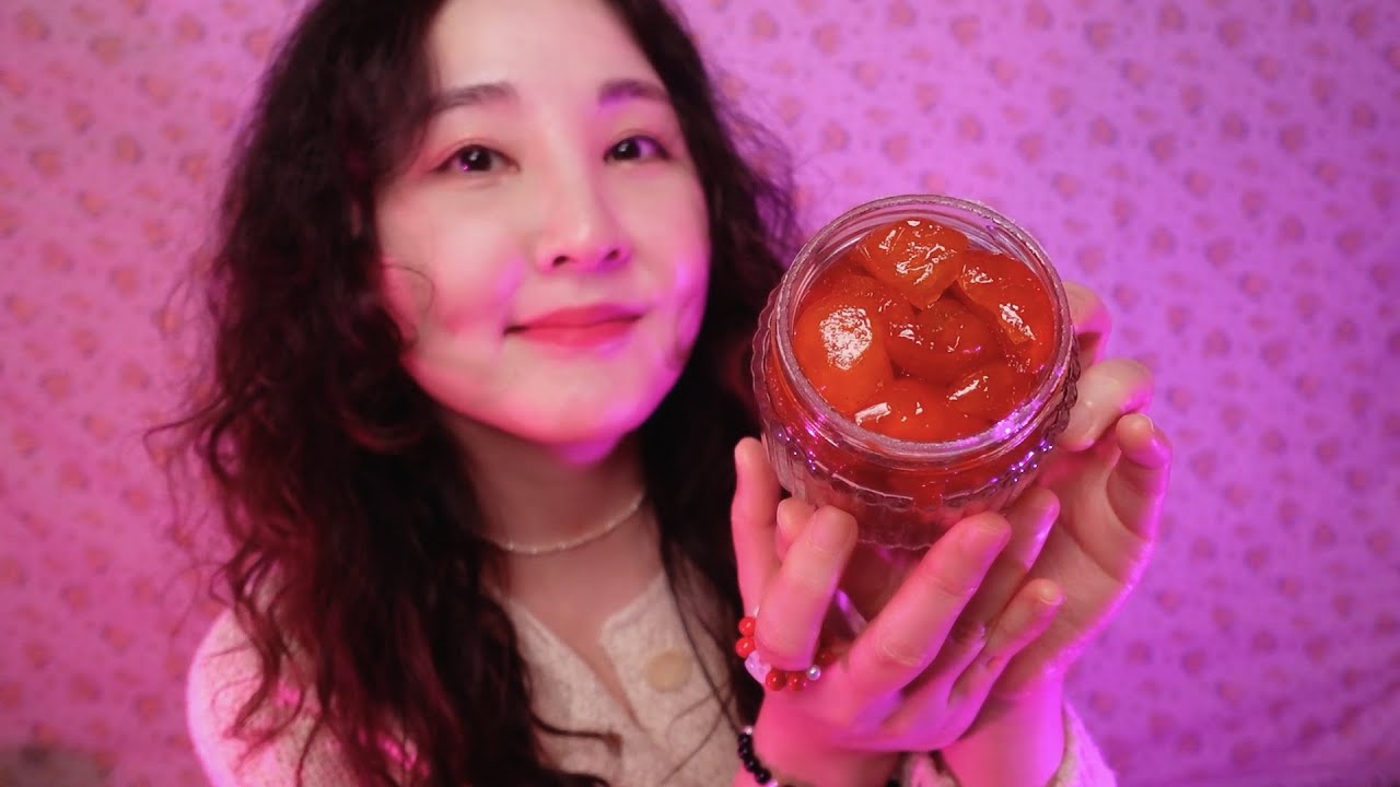 달콤쌉쌀 금귤정과 + 최애 요거트 이팅 + 수다 ASMR｜피부과 광인이었던 시절 썰