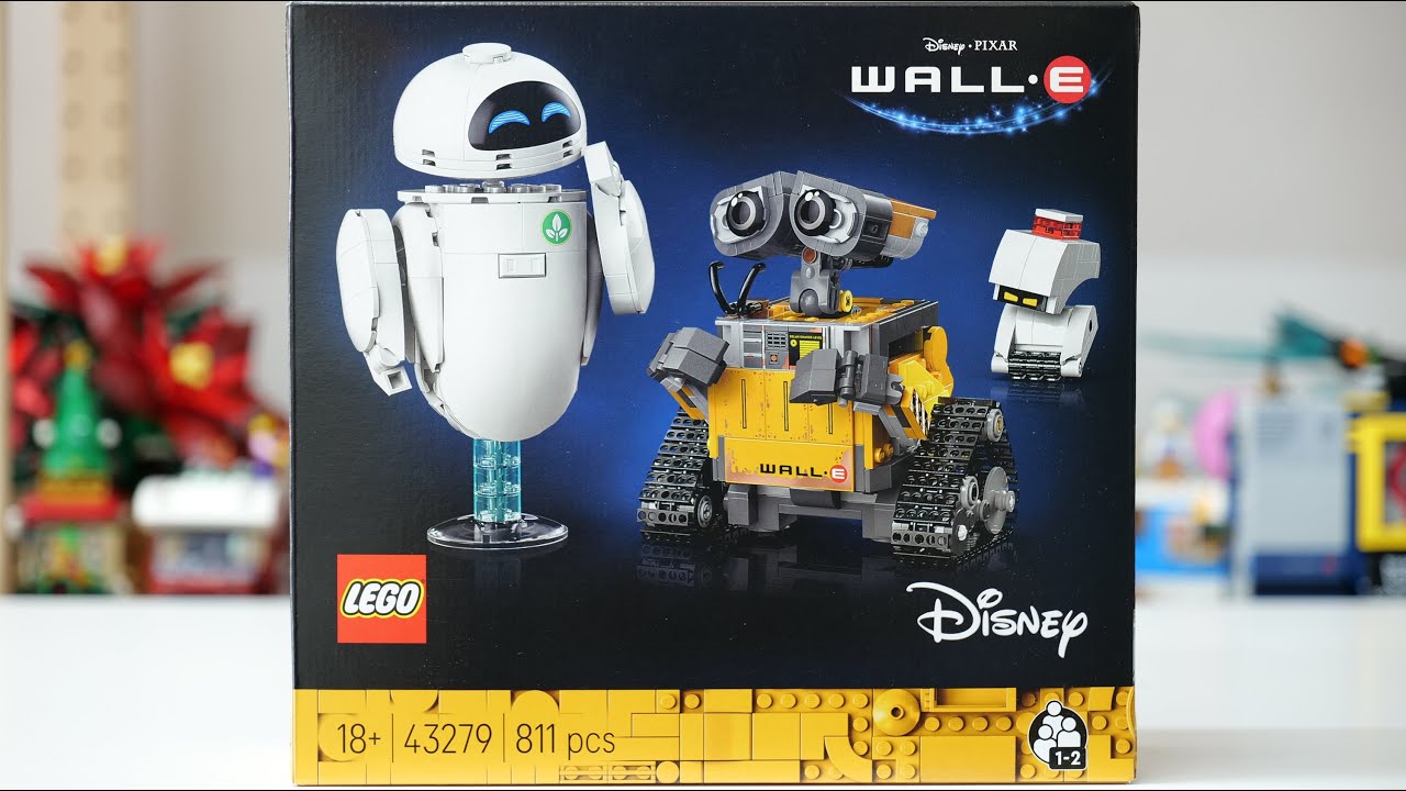 LEGO Disney 43279 ВАЛЛ-И и ЕВА Скоростная сборка