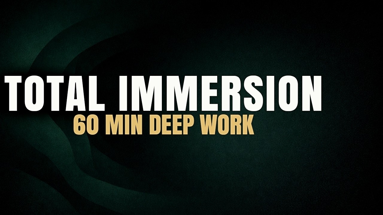 60 Minutes for Studying Without Distractions