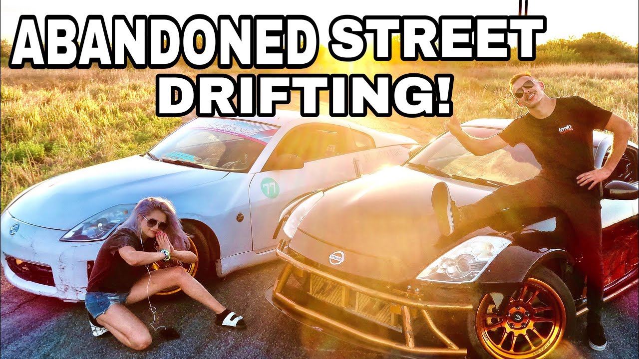 ABANDONED STREET DRIFTING! WE CRASHED!