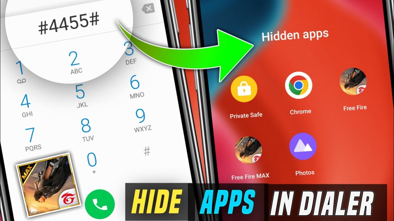 Как скрыть приложения в Dialer [ Игры/Приложения ] | Скрыть приложение Dialer Me | Скрыть приложе...