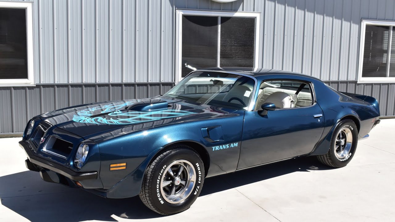 1974 Pontiac Trans Am 455 (SOLD) at Coyote Classics