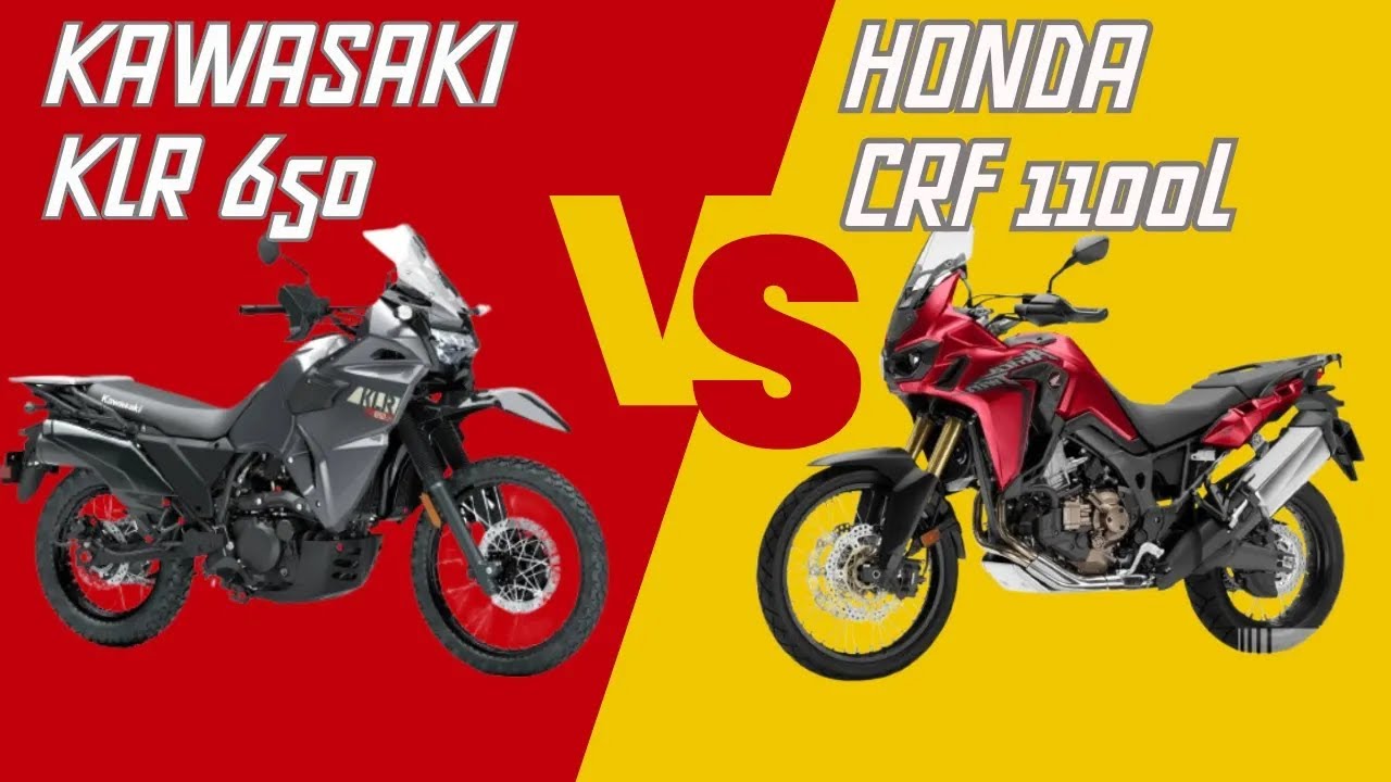 KAWASAKI KLR 650 vs HONDA CRF1100L AFRICA TWIN - Cual es mejor?