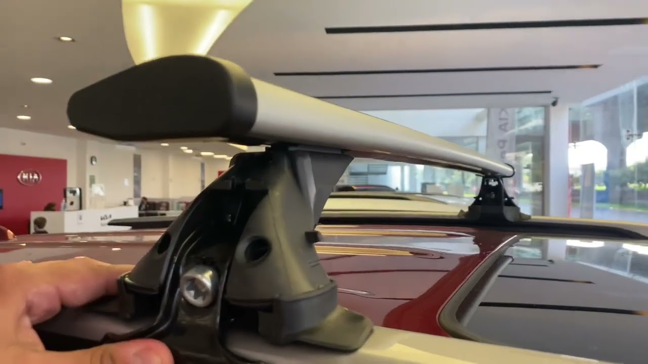 Tutorial de Instalación de barras portaequipaje ajustando medidas a Kia Seltos no parte MX210AC000