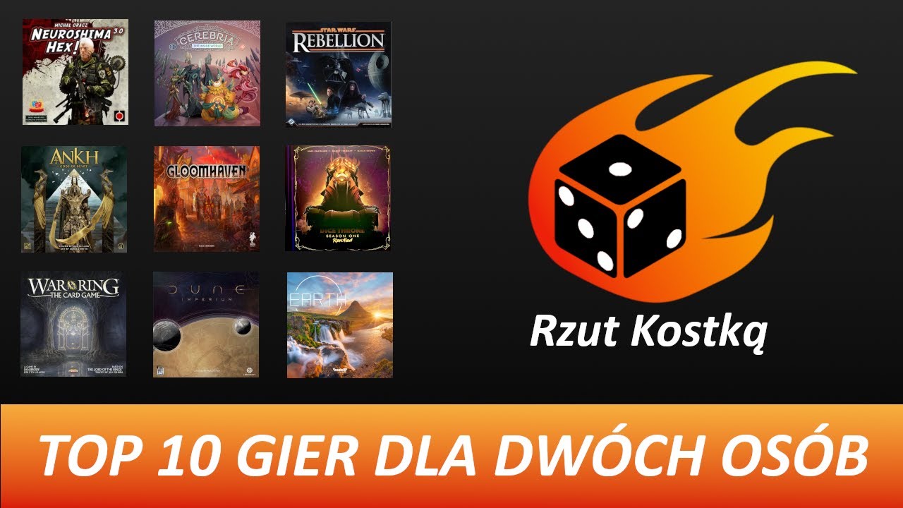 Top 10 gier dla dwóch osób