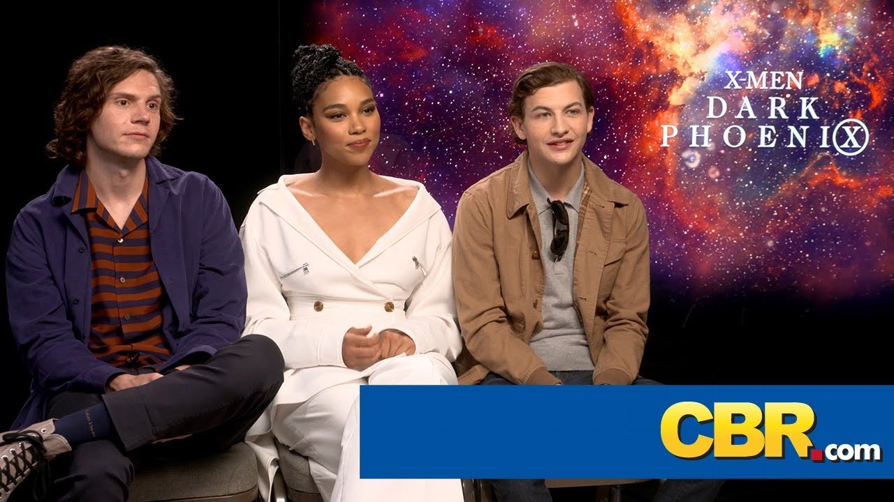 Dark Phoenix: Evan Peters, Alexandra Shipp & Tye Sheridan on Teamwork & F-Bombs