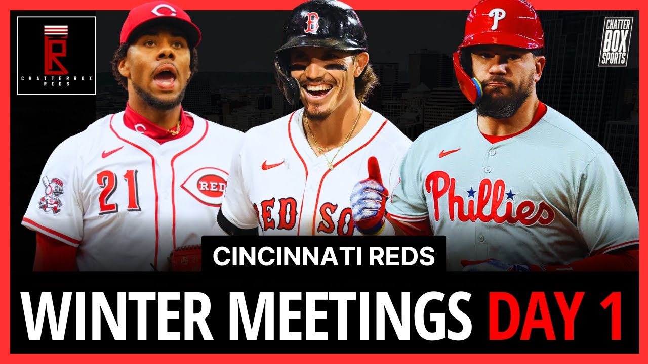 MLB Winter Meetings Day 1, Cincinnati Reds Latest News on Kyle Schwarber, Hunter Greene & more